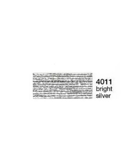 Металізована нитка  Madeira Metallic N4 4011, bright silver